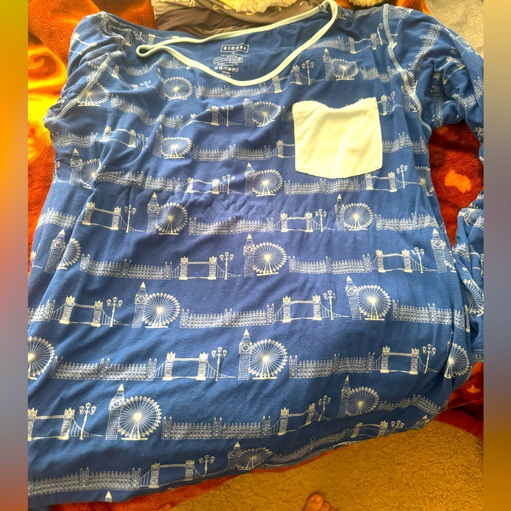 Kickee London pj top